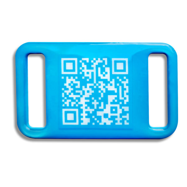 Plaquita QR Wimbo Azul