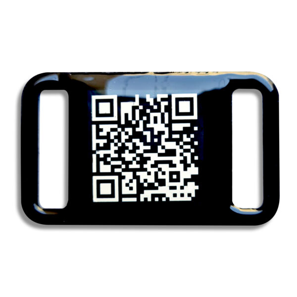 Plaquita QR Wimbo Negra